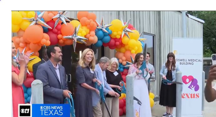 Ribbon cutting