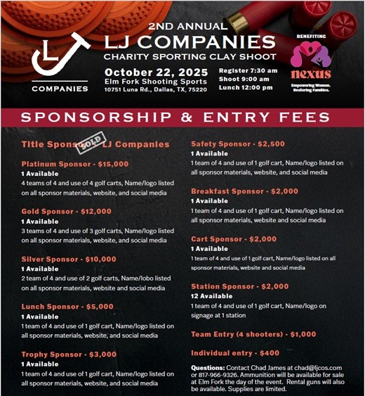 Clay Shoot sponsorship image